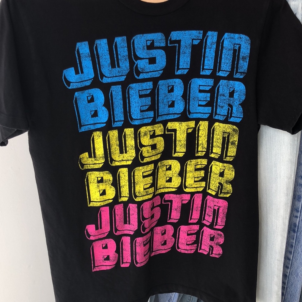 Rare Justin Bieber Tee - Picture 2 of 3